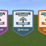 certificaciones de Microsoft Minecraft Teachers, desde el nivel más bajo a la Mentores y Trainers