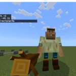 entidad modificada para Minecraft Education y Bedrock de ogro con un Mazo