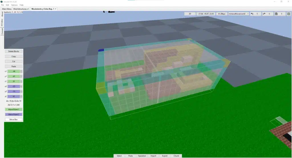 seleccionar una parte del mapa con amuletmc